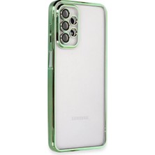 Renas Store Samsung Galaxy A23 4g Kılıf Razer Lensli Silikon - Yeşil