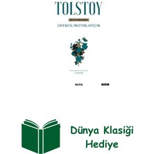Alfa Yayınları Tolstoy-Bütün Eserleri 1-Çocukluk Ergenlik Gençlik + Dünya Klasiği Hediye