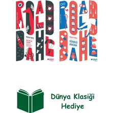 Can Yayınları Roald Dahl 2 Kitap Seti + Dünya Klasiği Hediye
