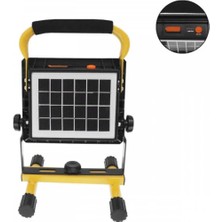 Eco Lounge Solar ve USB Şarjlı Güçlü LED Çalışma Lambası Ayarlanabilir Açılı Kamp Feneri