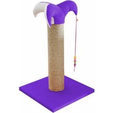 Alvera Kedi Tırmalama Tahtası 70 cm Mor