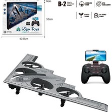 Eco Lounge GL-777-275 Uzaktan Kumandalı Full Fonksiyon 2.4g Şarjlı Kameralı Quadcopter Iha