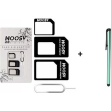 Semel Dokunmatik Kalem Stylus Dokunmatik Kalem ve Sim Kart Adaptörü