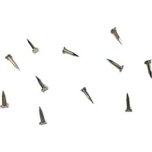 Semel Klips, Menteşe, Ayağı Çivisi 7mm Çelik - Nikel 10GR