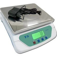 Eco Lounge TS-500 Dijital Terazi - LCD Ekran, Dara Alma, Sayım Fonksiyonlu, Yüksek Hassasiyetli Tartım Cihazı