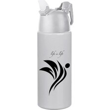 Eco Lounge Kilitlenebilen Matara Güvenlikli Suluk Sporcu Matarası Spor Su Şişesi Içecek Şişesi 700ML