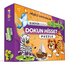 KSB Store Neşeli Hayvanlar - Dokun ve Hisset Puzzle