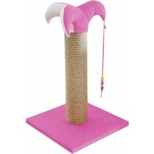 Alvera Kedi Tırmalama Tahtası 70 cm Pembe