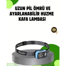 Semel 53 Modlu Süper Parlak LED Kafa Lambası Type C Şarjlı Güç Göstergeli