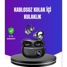 Semel Ergonomik Klipsli Kablosuz Kulaklık – 30 Saat Pil ve Dokunmatik Kontrol Özelliği