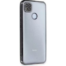 Renas Store Xiaomi Redmi 9c Kılıf Razer Lensli Silikon - Siyah