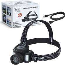 Semel Sensörlü Cree Tg LED Şarjlı Kafa Lambası WT-625