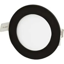 CATEKSSS CT-5125 6 Watt LED Panel Siyah Kasa Günışığı
