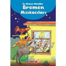 KSB Store Çocuklar Için En Meşhur Masallar - Bremen Mızıkacıları Hayal ve Odak Geliştirici Masallar
