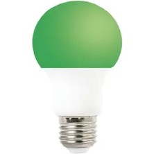 CATEKSSS 9W Renkli Yeşil LED AMPUL-CT-4277 1 Adet Yeşil
