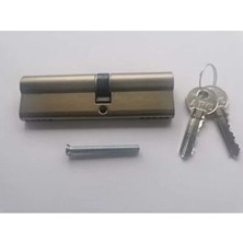 CATEKSSS Pvc Pimapen Kapı Kilit Göbeği Barel 90MM 2 Adet Pirinç Anahtarlı