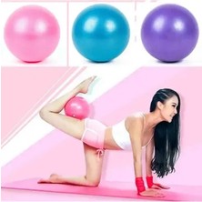 Macgon 20 cm Yoga Topu Egzersiz Jimnastik Fitness Pilates Topu Denge Egzersiz Fitness Yoga Pilates Istikrar
