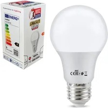 CATEKSSS 9 W Ampül 6400 K Beyaz Işık 900 Lümen Horoz Ampül E27 Duy Horoz Ekola 9 W