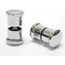 CATEKSSS Alüminyum 2 Kapılık Duşakabin Kulpu Cam Duşakabin Topuz Kulp (1.kalite)