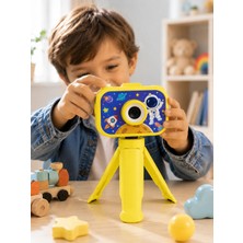 Eco Lounge Çocuk Kamerası Fotoğraf ve Video Çekimi Mini Tripodlu Şarjlı Dijital Kamera 2.0 Tft Ekran