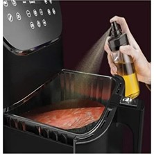 CATEKSSS Cam Sprey Yağdanlık, Sprey Airfryer Yağdanlık, Spreyli Cam Sosluk, Sıvı Püskürtücü AR042 Çok Renkli