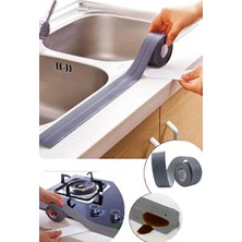 CATEKSSS Su Sızdırmaz Banyo Mutfak Kenar Bandı 3.2 mt Siyah