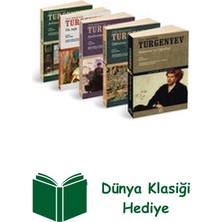 İletişim Yayınları Ivan Sergeyeviç Turgenyev Seti - 5 Kitap Takım + Dünya Klasiği Hediye