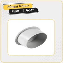 CATEKSSS Fırat 50'lik Pvc Boru Atık Su Kapama Başlığı - Pimaş Kapak - Körtapa