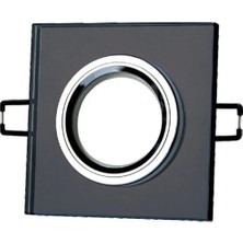 Eco Lounge 1 Adet Noas YL65 1630 Hades Kare Cam Spot Kasası GU10 Duy