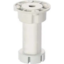 CATEKSSS Ayarlanabilir Plastik Baza Ayak - 15-20CM - Gri- 4 Adet Gri