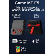 Eco Lounge 5000 Mah Bataryalı HDMI Çıkışlı Bluetooth Bağlantılı Taşınabilir Retro Oyun Konsolu