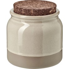 IKEA Brugdhaj Bej 1 Lt Seramik Kavanoz