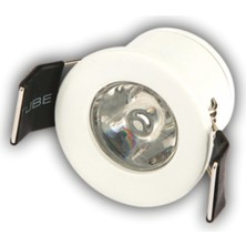 Eco Lounge 1 Adet Cata Ct 5270 Yıldız 1.5W Sıva Altı LED Spot Beyaz Kasa Gün Işığı 3200K