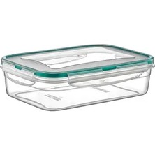CATEKSSS Freshbox Saklama Kabı Kolay Kapak 17,5 x 12 x 6 cm 0,8 Lt Plastik Beyaz