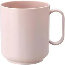 CATEKSSS Kulplu Kamp Bardak 3'lü Plastik Pembe