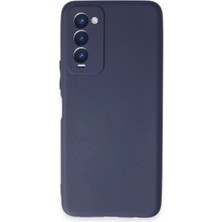 Marsilyan™- Tecno Camon 18 Kılıf First Silikon - Lacivert