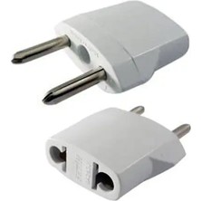 CATEKSSS Fetih F-19 Amerikan Priz Çevirici 6A250V (Beyaz) 1410