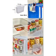 CATEKSSS 6 Adet Easybox, Çok Amaçlı Mini Asılabilir Kutu, Organizer, Mutfak, Banyo, Ofis, Araç Organizeri Pla