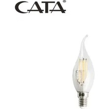 CATEKSSS Ct 4063 6 W Kıvrık LED Ampül Amber E14 Duy