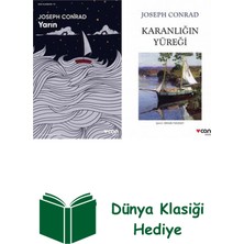Can Yayınları Joseph Conrad 2 Kitap Seti + Dünya Klasiği Hediye