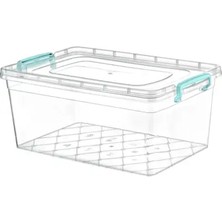 CATEKSSS 4 No Maxi Box Saklama Kabı Kutusu 10 Litre Ürün Ölçüsü: 24 / 36 / 15 mm Plastik Turuncu