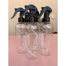 CATEKSSS 1 Adet Parfüm,kolonya,dezenfekten,ve Deterjan Için Boş Fısfıs Sprey Şişe 400 ml Şeffaf 8 x 14 cm Tek