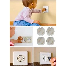 CATEKSSS 12 Adet Priz Kapağı Bebek ve Çocuk Güvenlik Koruma Priz Kapatıcı Piriz Koruyucu