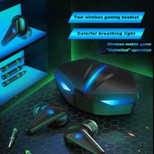 Eco Lounge Kablosuz Oyuncu Kulaklığı, Kulak Içi Tasarım, Mikrofon ve Rgb Aydınlatmalı, Siyah Renk