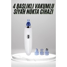 Semel 4 Başlıklı Pilli Vakumlu Siyah Nokta Temizleyici Akne ve Sivilce Önleyici