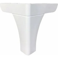 CATEKSSS Bella Lükens Ayak Mobilya Koltuk Çekyat Ayağı 14 cm Beyaz Beyaz