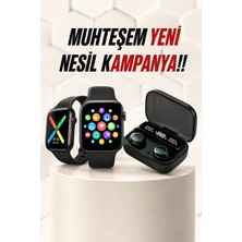 Semel Kaliteli Akıllı Saat ve Kaliteli Bluetooth Kulaklık Anc Özelliği Uzun Pil Ömrü