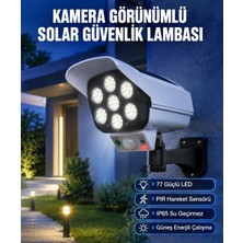 Epilons Kablosuz, Güneş Paneliyle Şarj Olan Dış Mekan Lambası - 8-10 Saat Aydınlatma Süresi