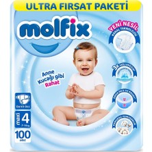 Semel Bebek Bezi Ultra Fırsat Paketi 4 Beden 7-14 kg 100 Adet