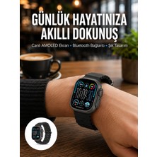 Semel Amoled Akıllı Saat Bluetooth Arama Su Geçirmez Yeni Nesil
